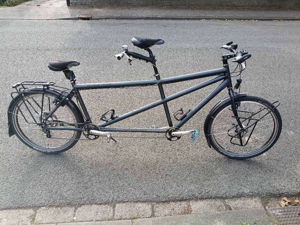 Santos dubble travel tandem maat L  Rohloff / SON / Magura, Gebruikt, 10 tot 15 versnellingen, Velgrem, Santos