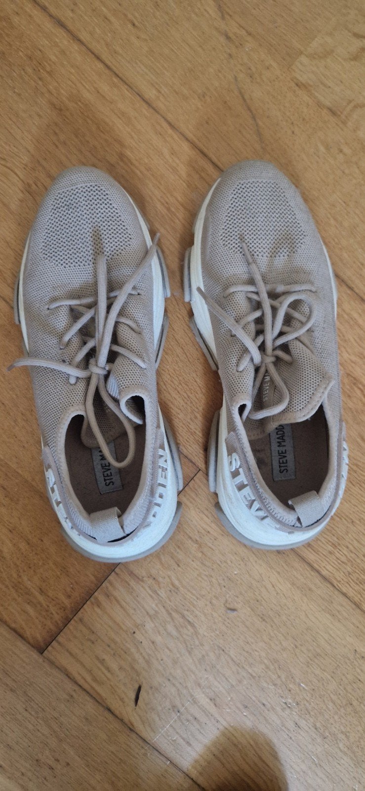 Steve Madden  Sneakers mt 39, Beige, Steve Madden, Ophalen of Verzenden, Sneakers of Gympen