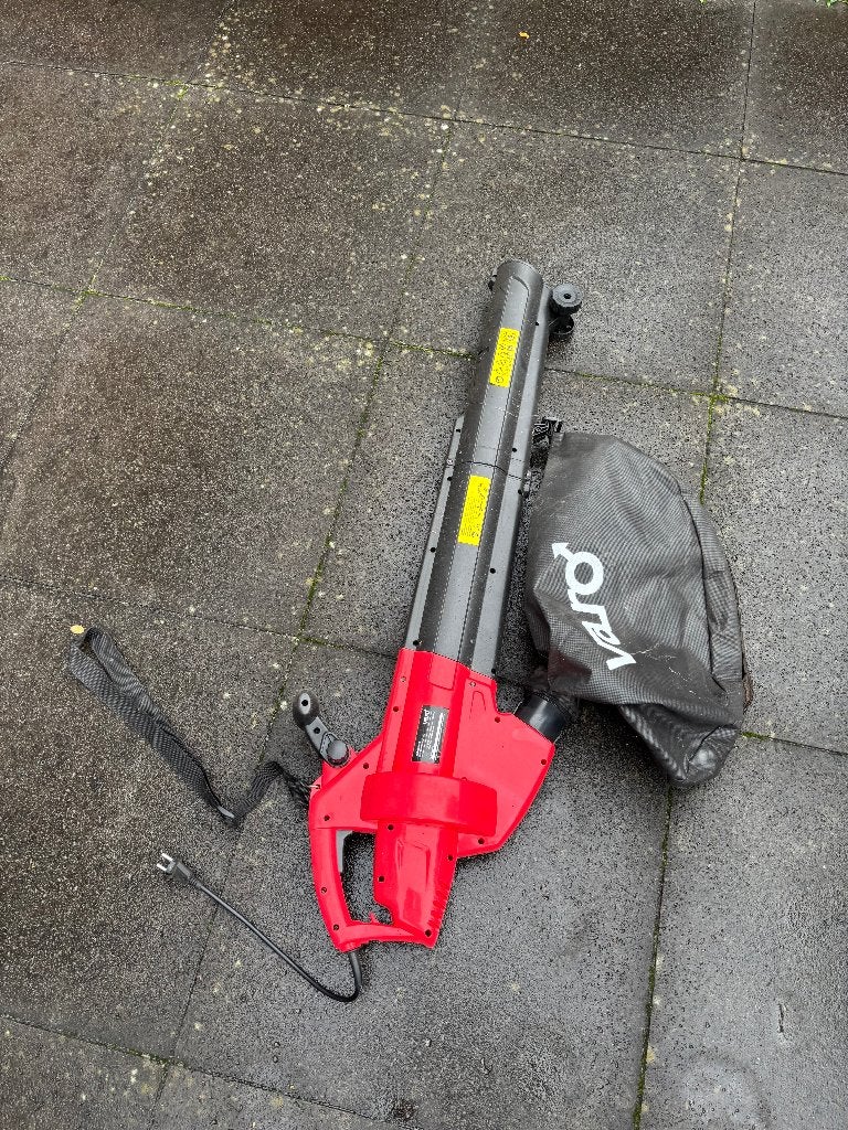 bladblazer, Ophalen, Handgedragen, Zo goed als nieuw, Met opvangzak