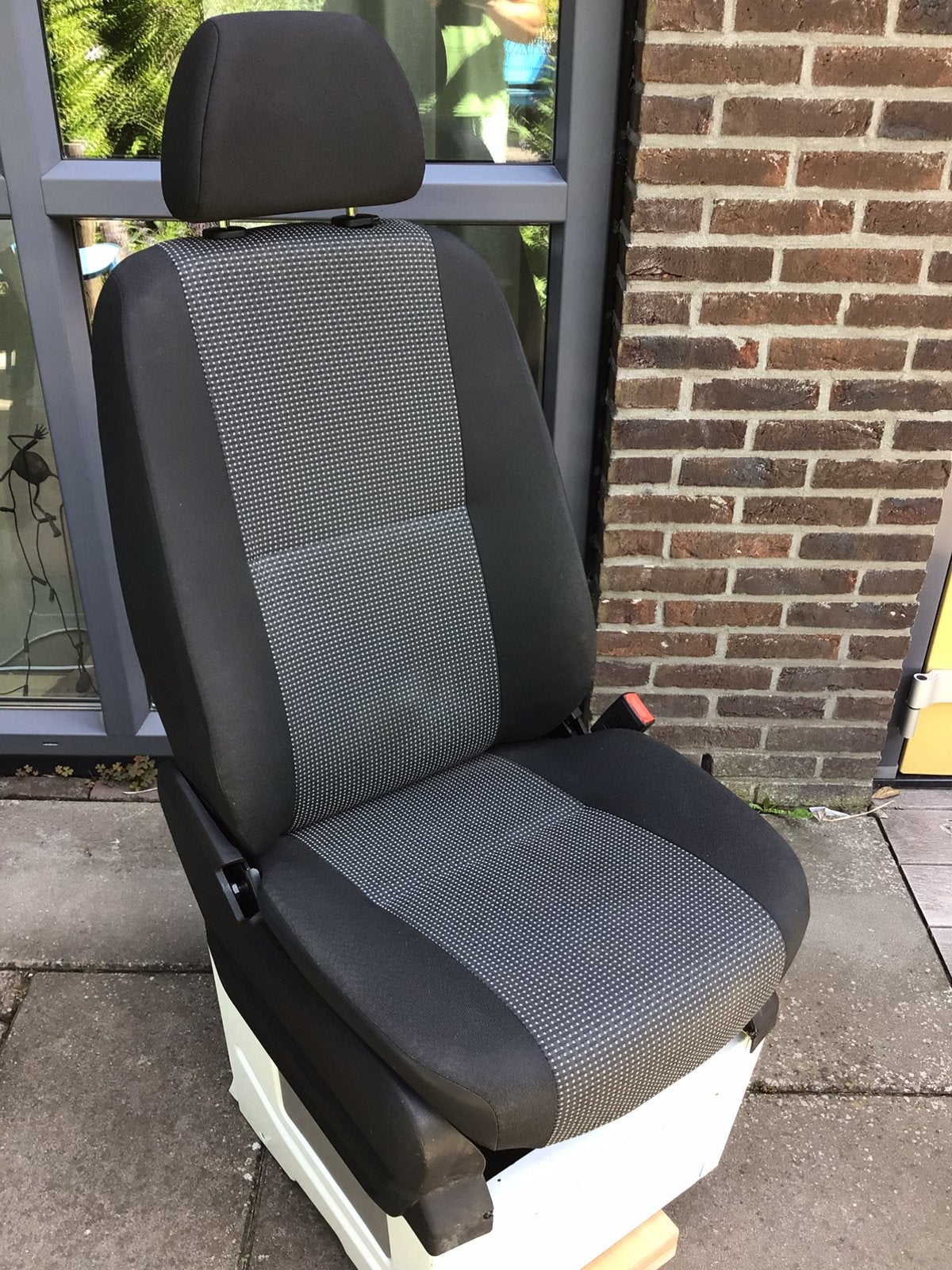 VW Crafter MB Sprinter 2016 bijrijdersstoel niet verstelbaar, Ophalen, Gebruikt