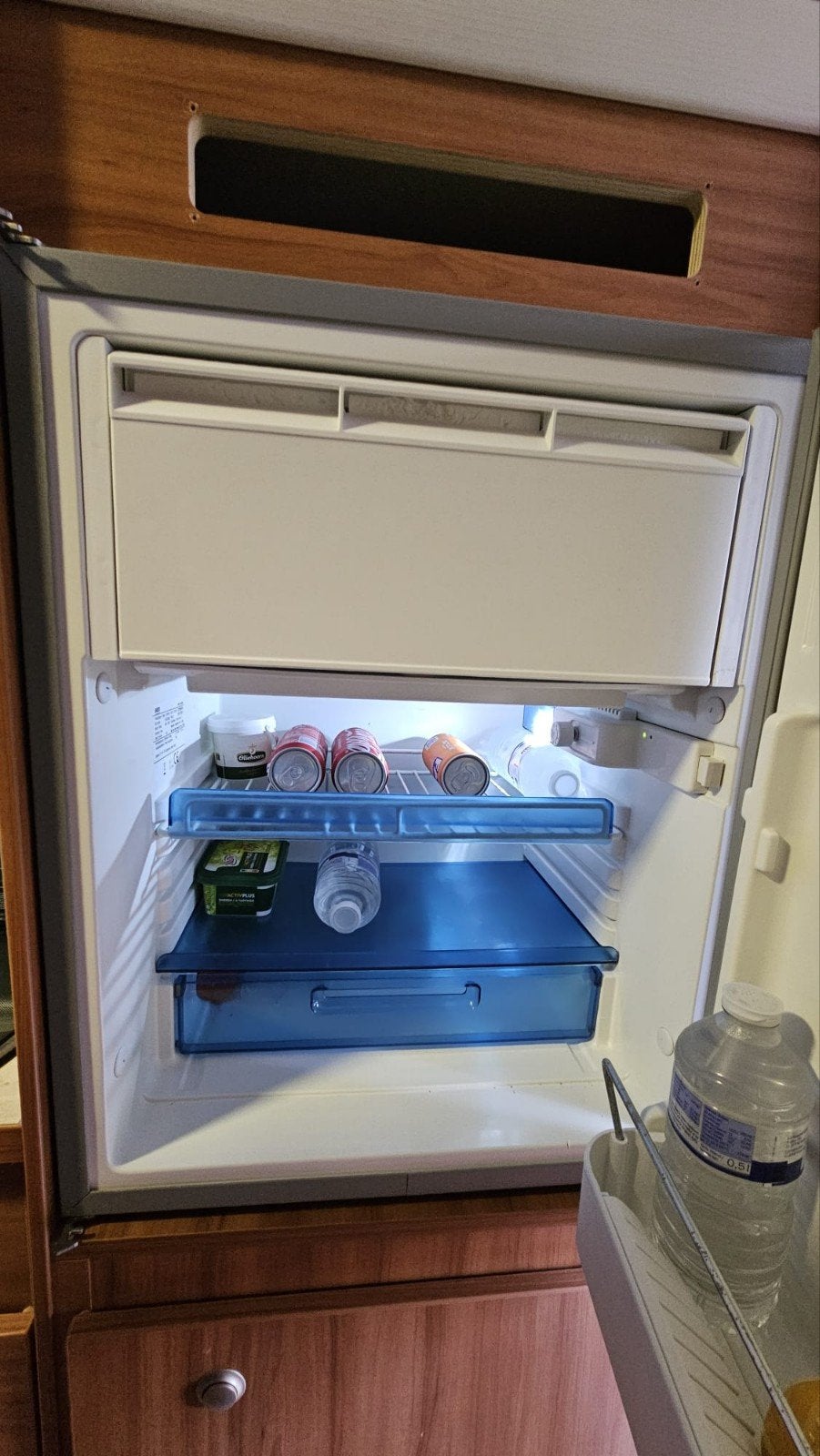 Inbouw koelkast Waeco Dometic MDC65K met vriesvak, Minder dan 75 liter, Ophalen, Met vriesvak