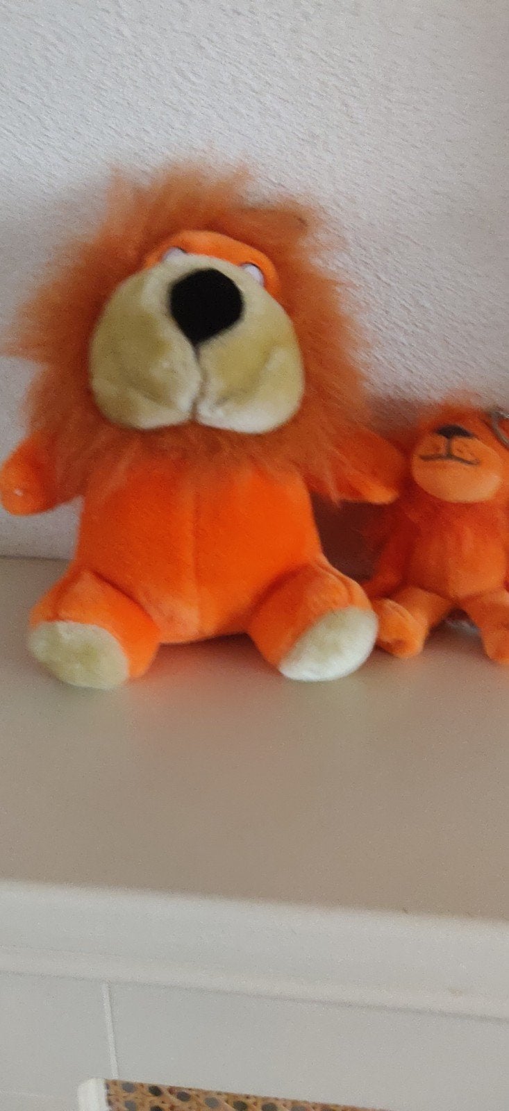 Oranje leeuw knuffel, Ophalen, Oranje of Koningsdag