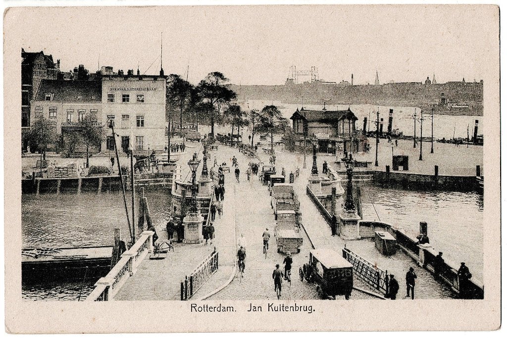 Rotterdam 20, jan kultenbrug, ongelopen, richtprijs 4,==, Verzenden, Voor 1920, Ongelopen, Zuid-Holland