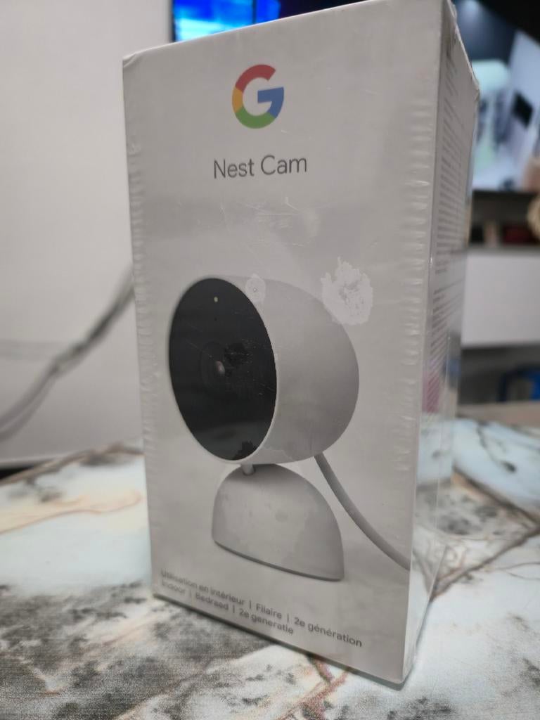 Google Nest Cam (2e generatie), Audio, Tv en Foto, Videobewaking, Ophalen of Verzenden, Nieuw