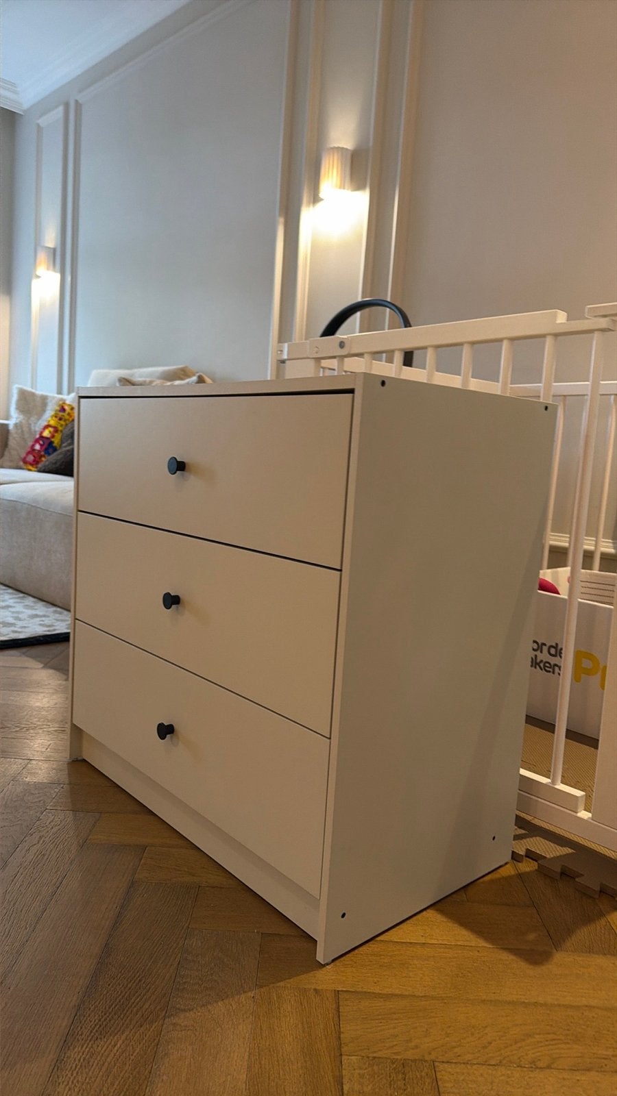 Ikea Gursken ladekast, Ophalen, 50 tot 100 cm, Zo goed als nieuw, 3 of 4 laden