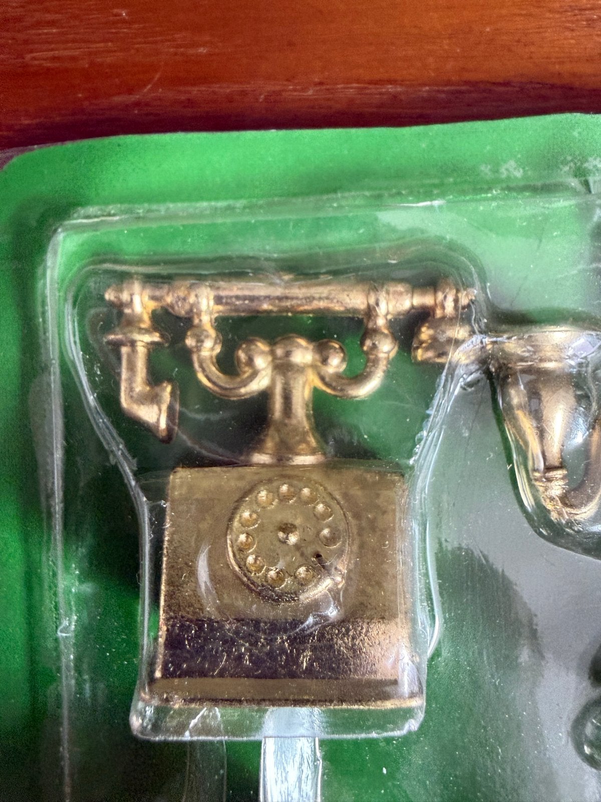 Miniatuur set: Telefoon, Kandelaar, Klok, Samovar, Ophalen of Verzenden, Nieuw