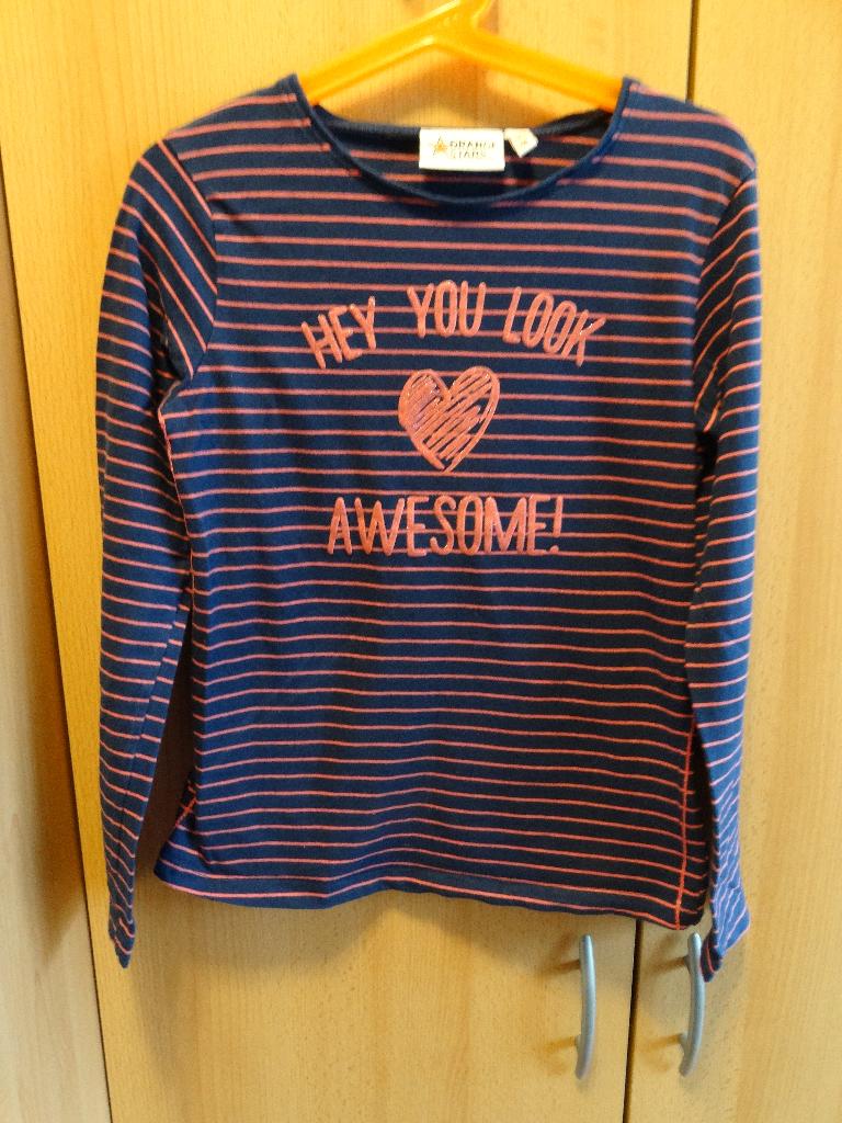 Orange Stars shirt, Meisje, Ophalen of Verzenden, Zo goed als nieuw, Shirt of Longsleeve