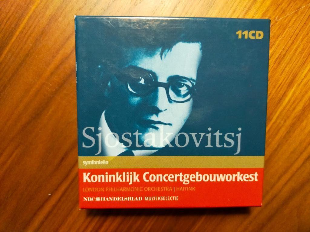 Koninklijk Concertgebouworkest Sjostakovitsj (11 CDs in box), Cd's en Dvd's, Cd's | Klassiek, Kamermuziek, Boxset, Ophalen of Verzenden