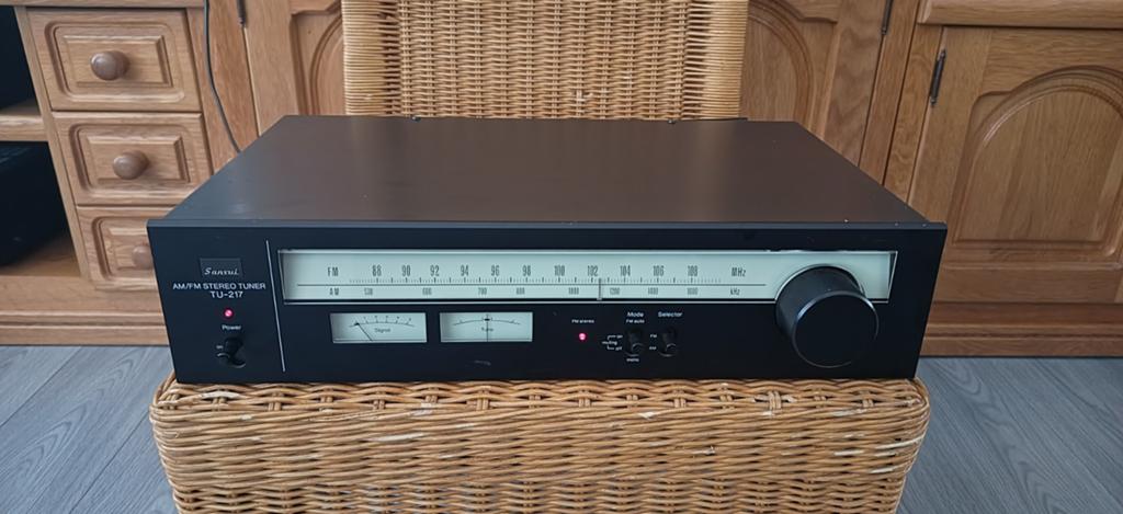 Sansui TU-217 Analoog Tuner, Ophalen of Verzenden, Analoog