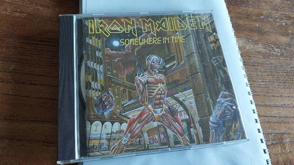 Iron Maiden cd Somewhere in time, Heavy Metal, NM, Ophalen of Verzenden, Gebruikt, Heavy metal