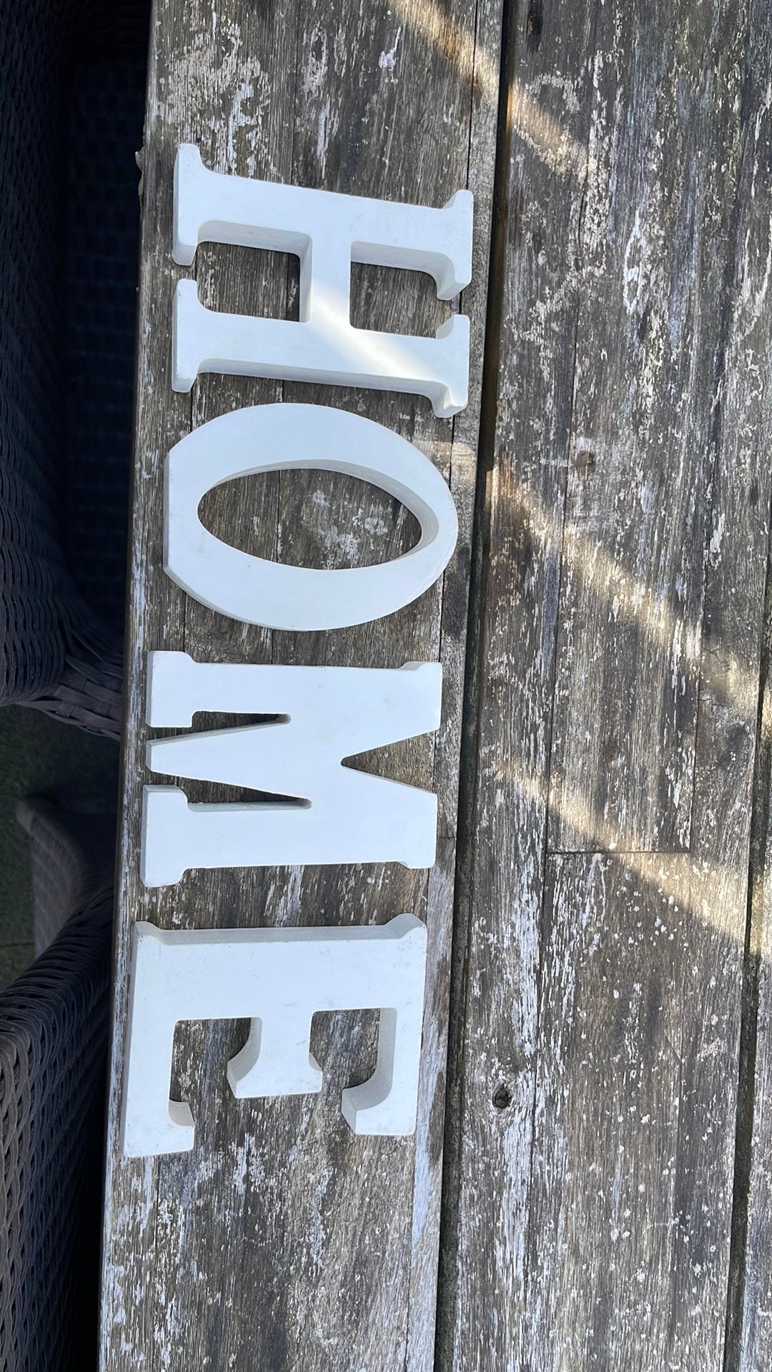 Decoratie letters HOME, Ophalen of Verzenden