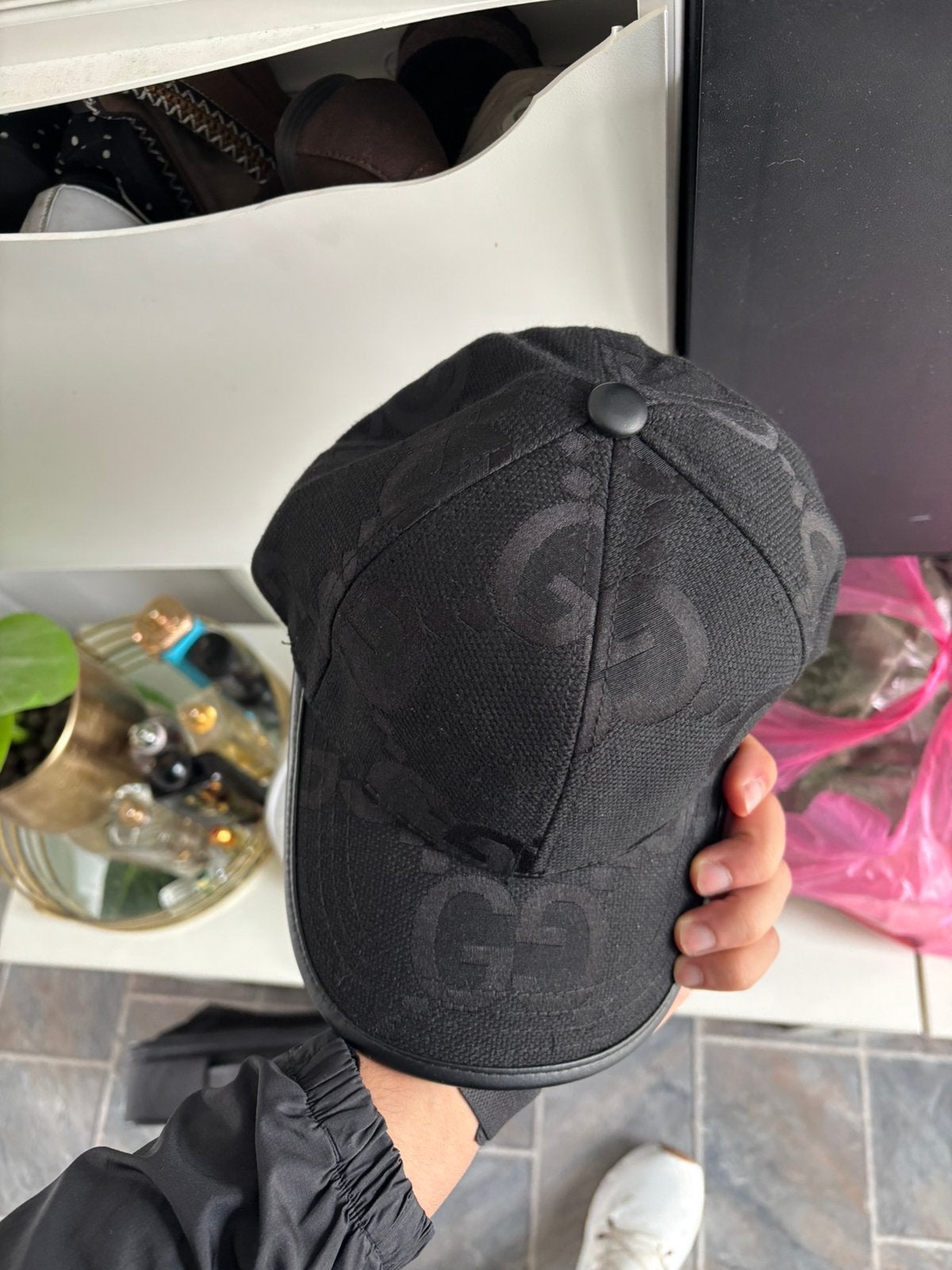 Gucci pet-ALLSIZE, Kleding | Heren, Hoeden en Petten, Ophalen of Verzenden, Nieuw, One size fits all, Pet
