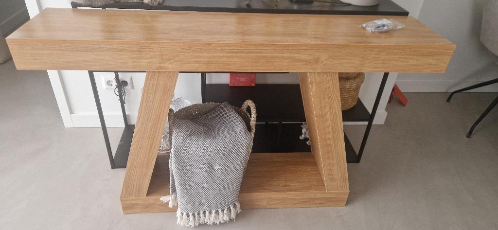 sidetable NIEUW!!!, Ophalen, 100 tot 150 cm, Nieuw, Overige houtsoorten