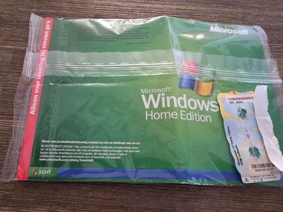 Microsoft Windows XP Home Edition OEM Software, Computers en Software, Besturingssoftware, Ophalen of Verzenden