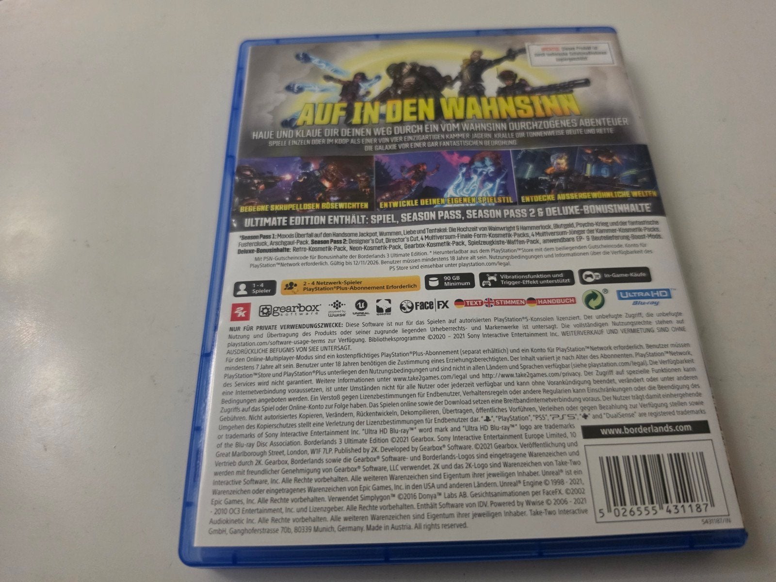 Borderlands 3 Ultimate Edition PS5 Lees Beschrijving Aub, Online, Shooter, Nieuw, Ophalen of Verzenden