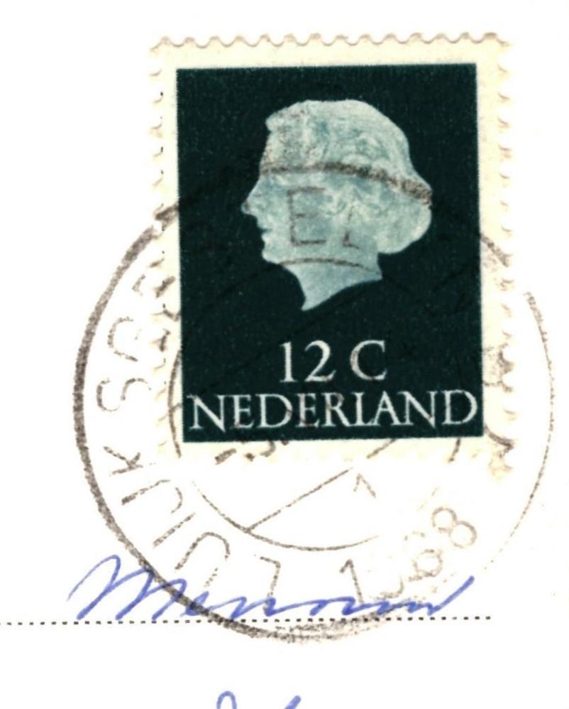 983768 Luyksgestel N Br 1968 Bungalow park AMRO Gelopen, Ophalen of Verzenden, Voor 1920, Noord-Brabant