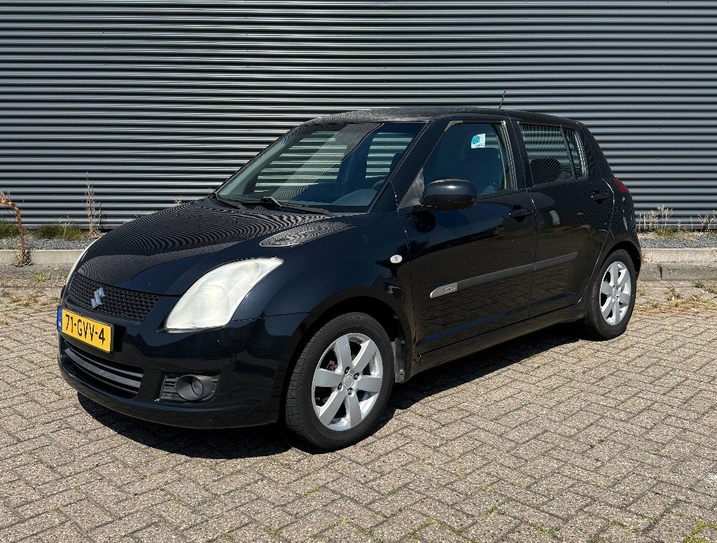 Suzuki Swift 1.3 5DRS 2008 | NWE APK | Volledig onderhoud |, Auto's, Voorwielaandrijving, Stof, 40 €/maand, Zwart