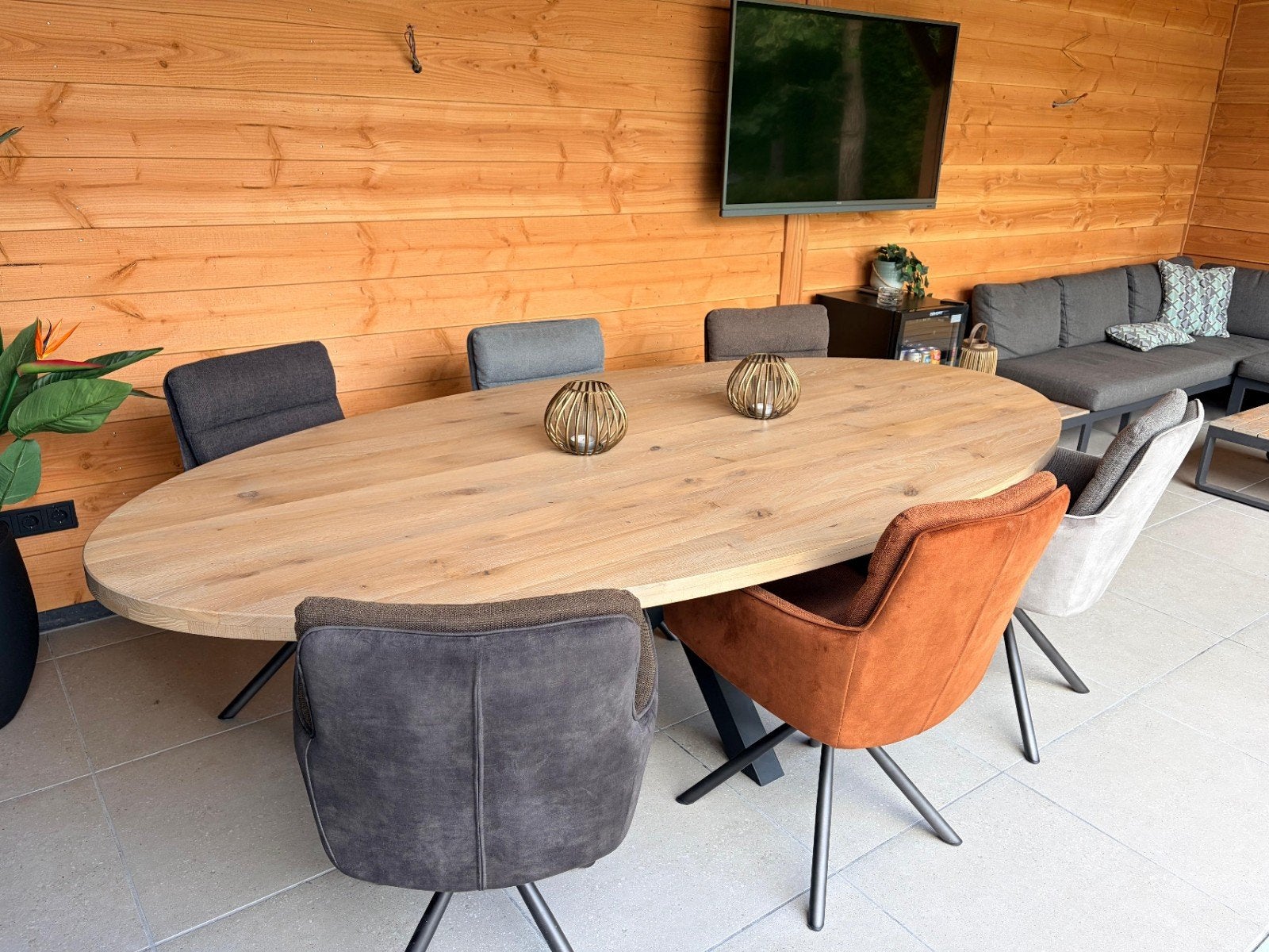 Cavalleta draaibare eetkamerstoelen (Pronto) - Diverse kleur, Huis en Inrichting, Stoelen, Ophalen, Gebruikt, Overige kleuren