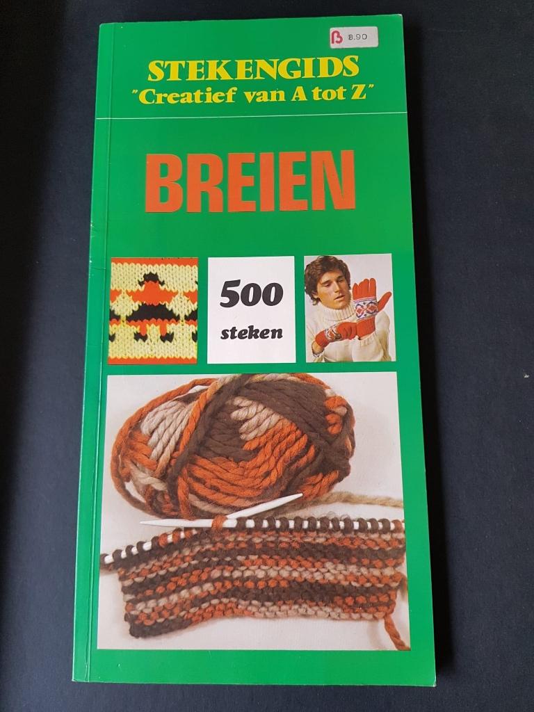 Stekengids haken, breien en borduren, Ophalen of Verzenden, Zo goed als nieuw, Breien, Patroon of Boek
