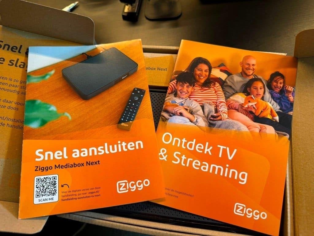 Mediabox Ziggo Next NIEUW met afst. bediening, Ophalen of Verzenden, Nieuw, Harddiskrecorder