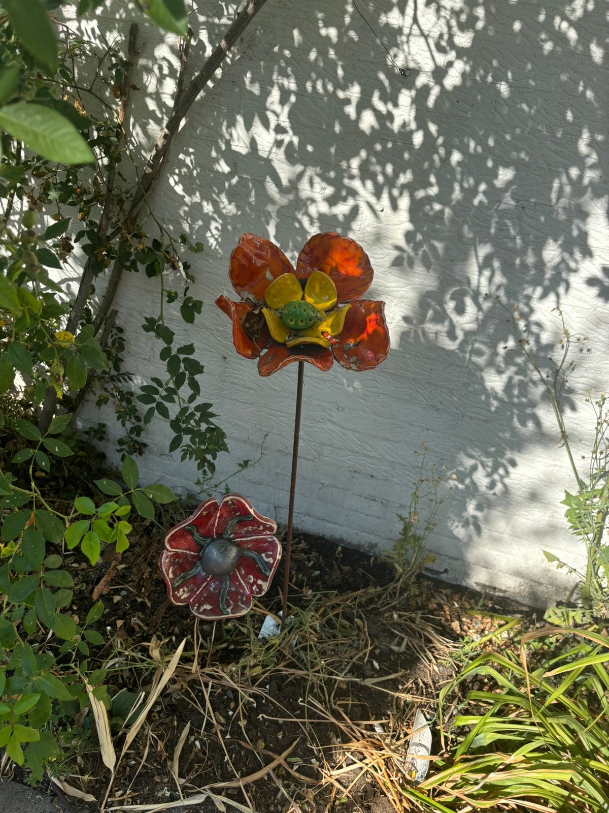 Keramische bloem voor in de tuin, Ophalen, Minder dan 100 cm, Overige soorten