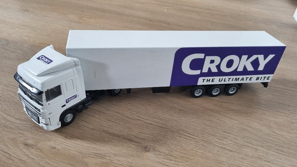 Vrachtwagen Croky Chips / modelauto 1:50, Ophalen of Verzenden, Nieuw, Bus of Vrachtwagen, Wsi