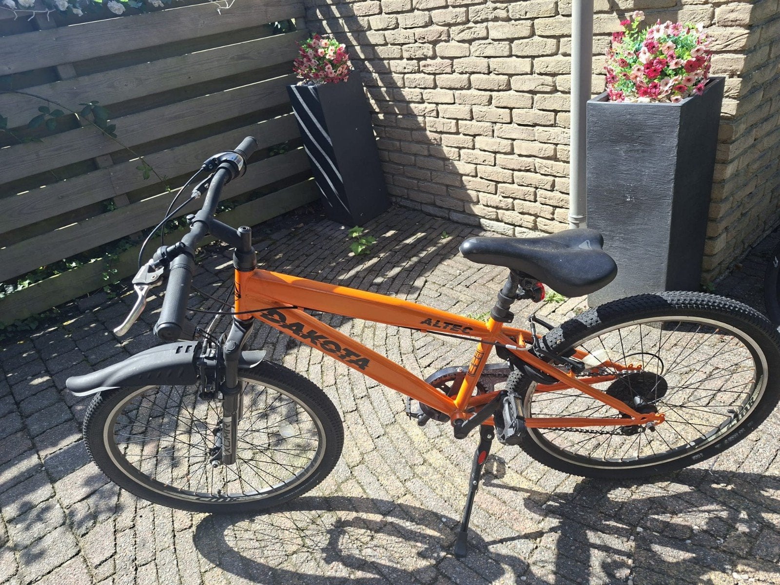 Altec Dakota kinderfiets - Oranje, Gebruikt, Velgrem, Versnellingen, Minder dan 49 cm