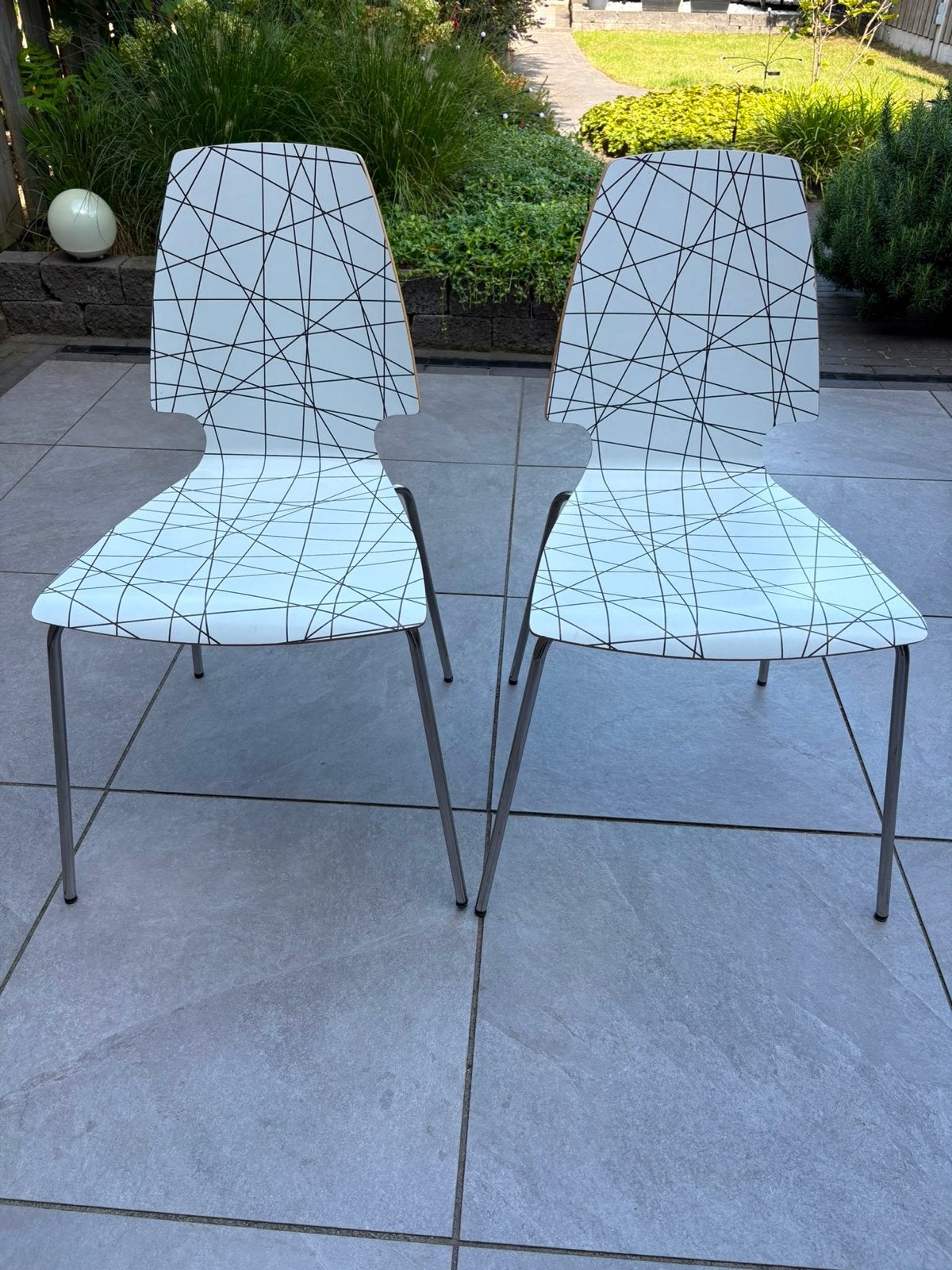 Ikea Vilmar stoelen - Set van 2, Ophalen, Gebruikt, Twee, Wit