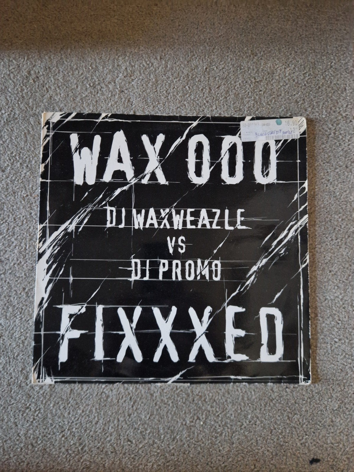 DJ Waxweazle vs DJ Promo - Fixxxed (WAX 000) Vinyl, Ophalen, LP, Gebruikt, Hardcore