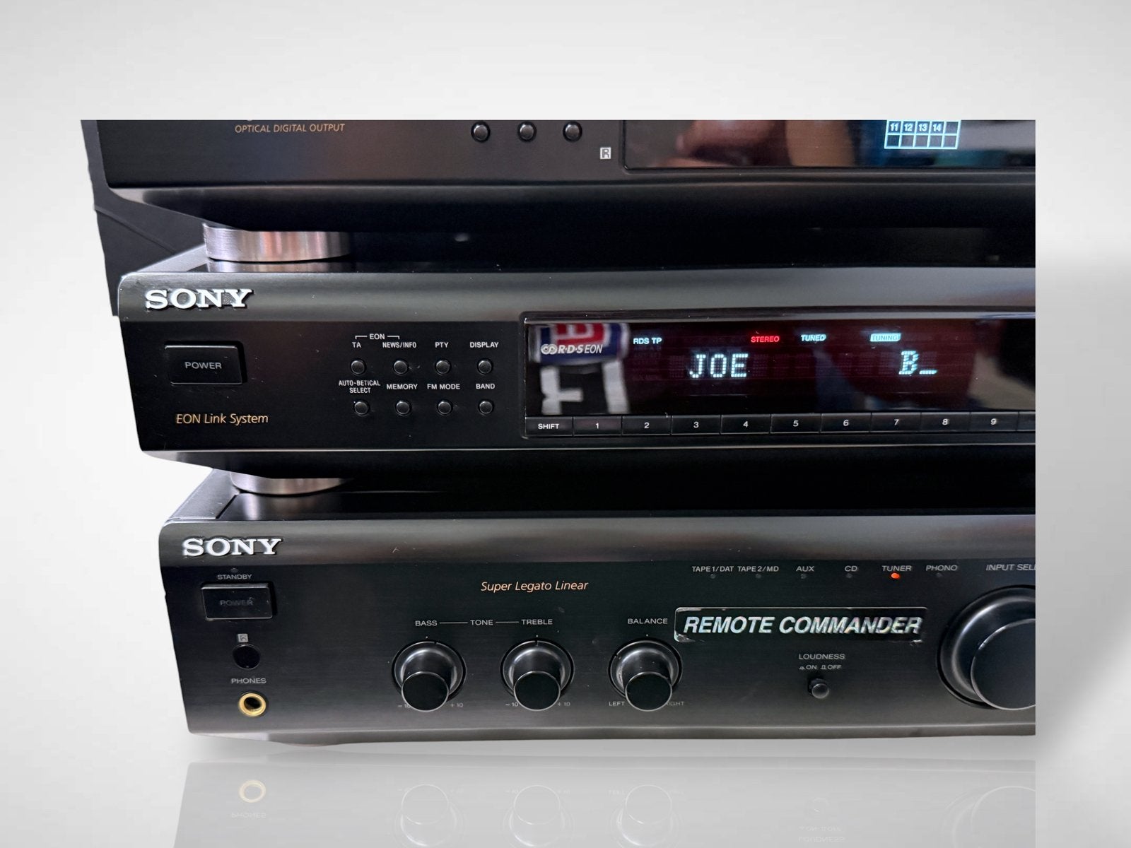 Sony Stereo Set Compleet met 2 Afstandsbedieningen, Gebruikt, Sony, Sony, Sony