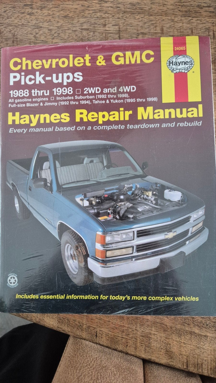 Haynes Werkplaatshandboek Chevrolet GMC Pick Ups 1988-1998, Ophalen of Verzenden