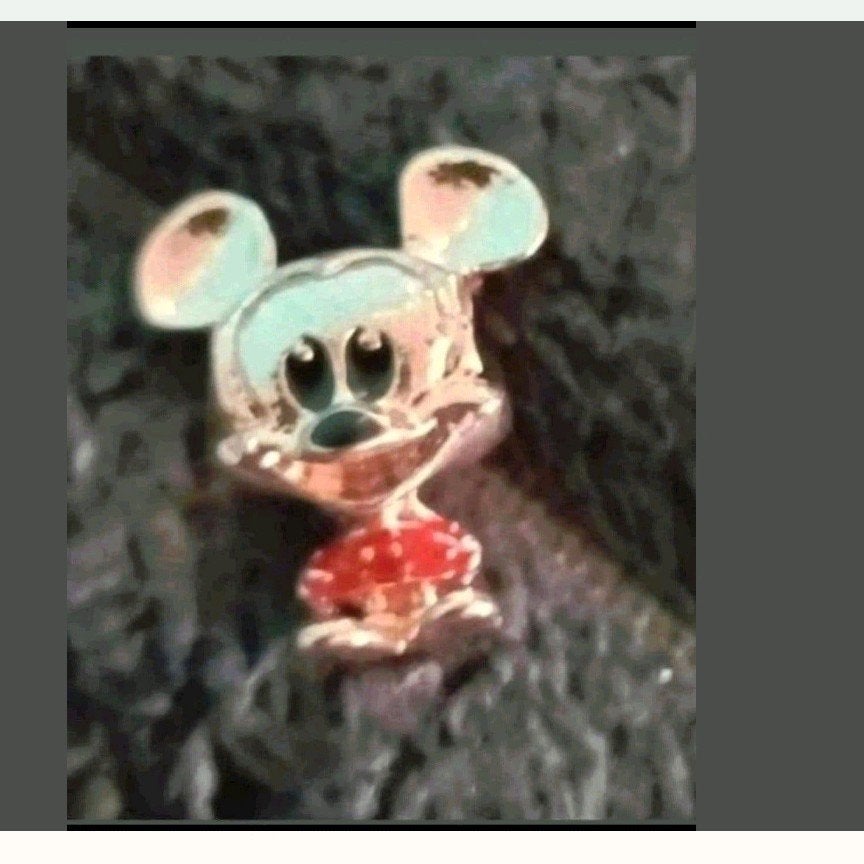 Pandora bedels Mickey Mouse poppetjes goud, Verzenden, Nieuw, Goud