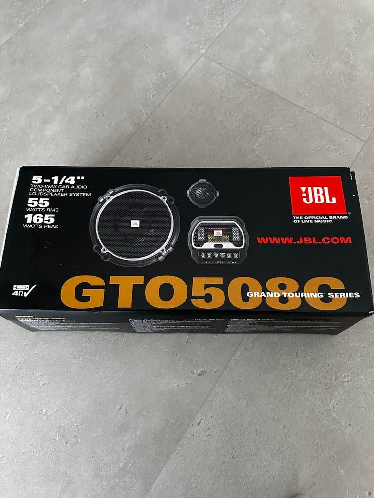 JBL GTO 508C autospeakers 13cm, Auto diversen, Ophalen of Verzenden, Zo goed als nieuw