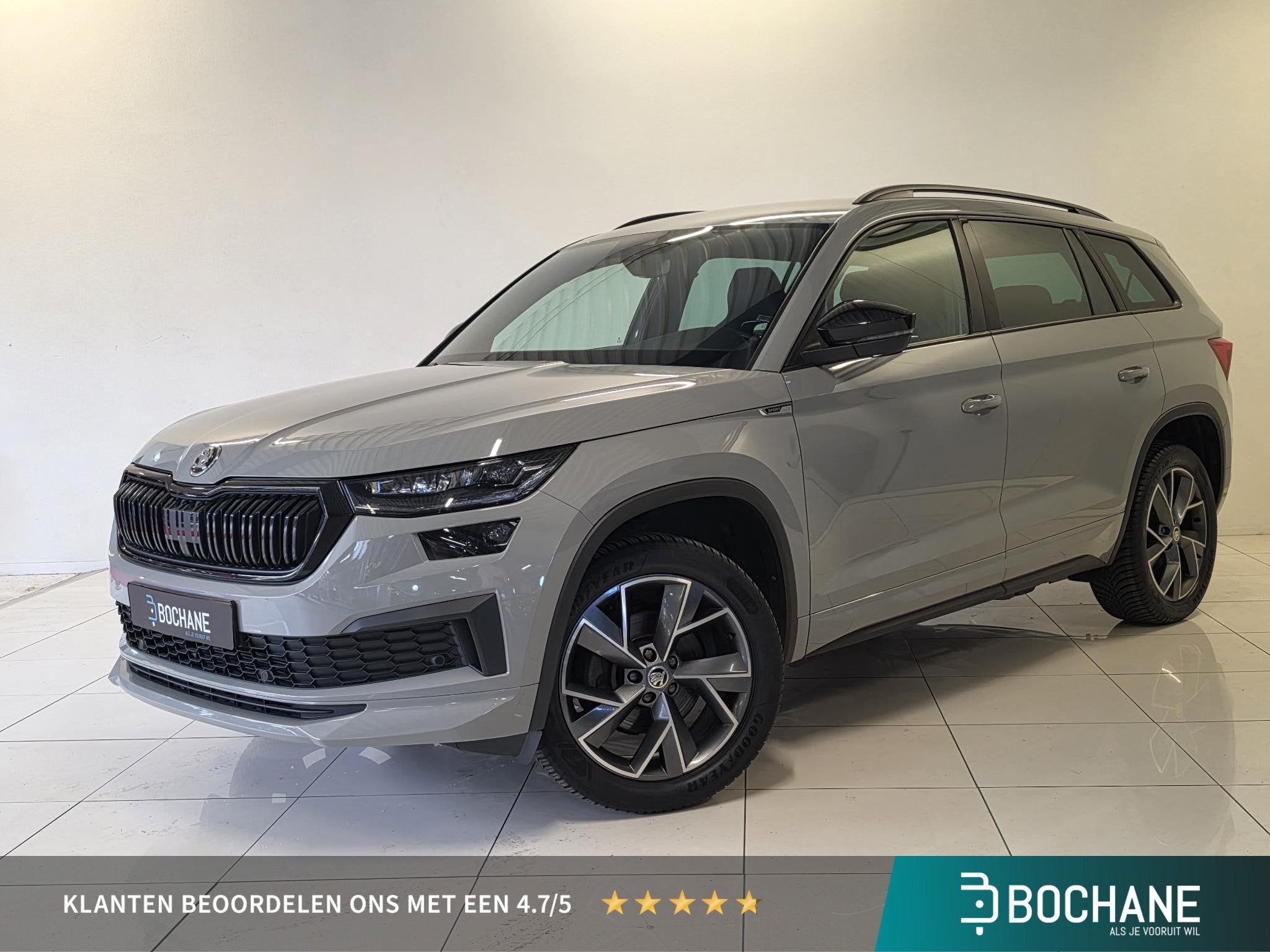 Skoda Kodiaq 1.5 TSI Sportline Business 7p. | 7 persoons | C, Auto's, 4 cilinders, Bedrijf, Kodiaq, SUV of Terreinwagen