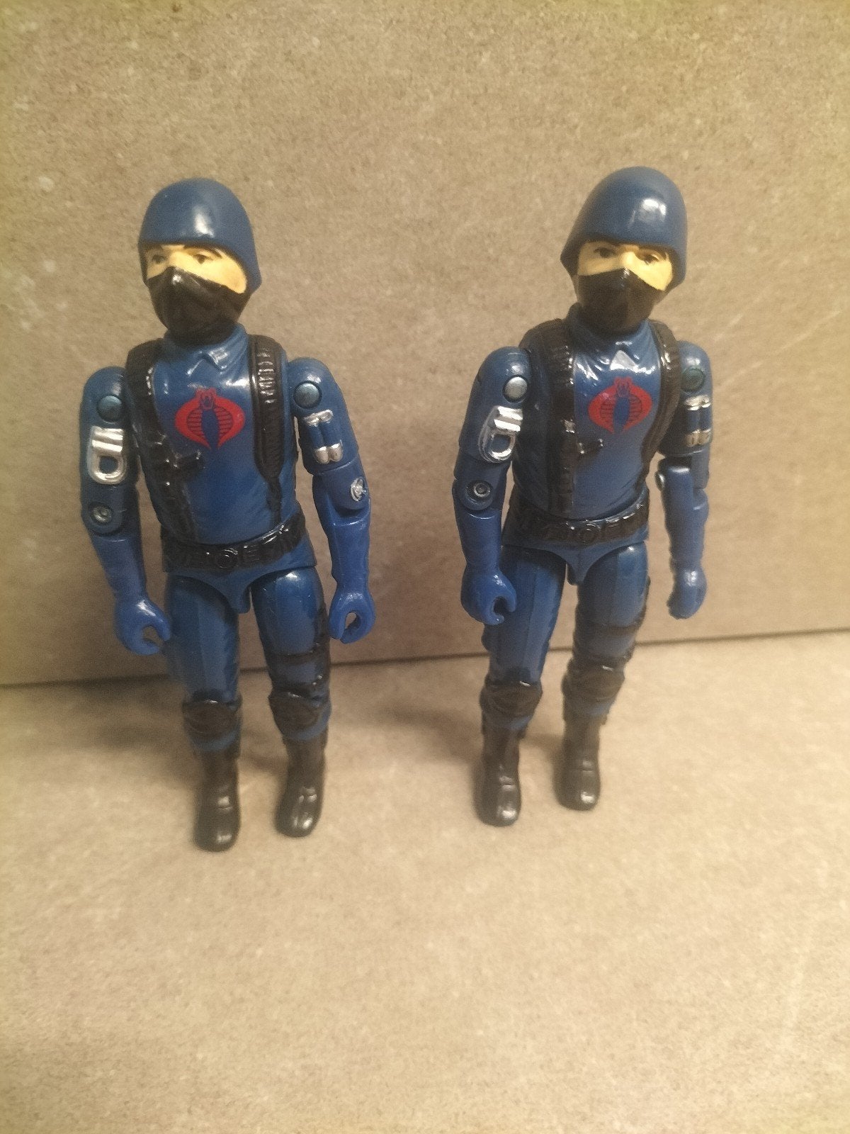 G.I. Joe - 2x Cobra Trooper (1983 ARAH v1.5), Ophalen of Verzenden, Gebruikt