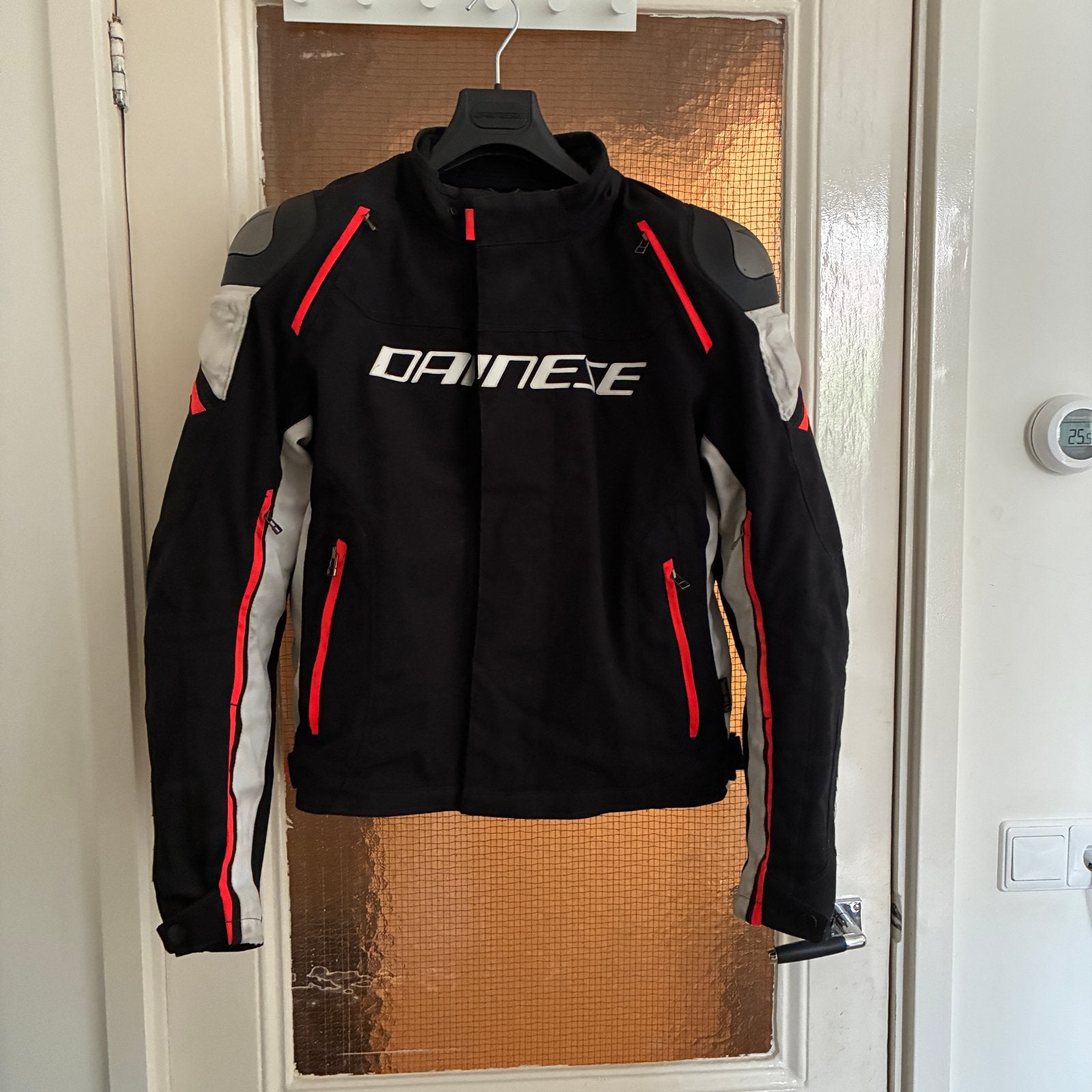 Dainese AVRO 4 motorjas maat 54 met rugprotector, Ophalen of Verzenden, Tweedehands, Heren, Jas | textiel
