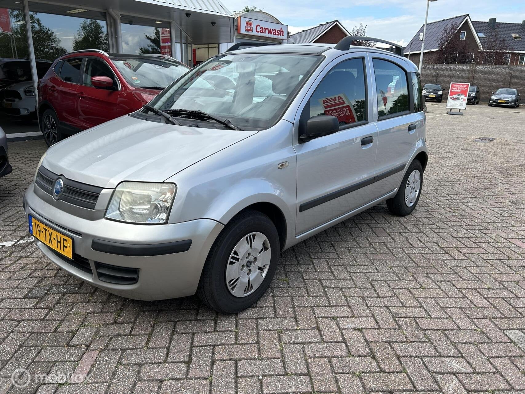 Fiat Panda 1.2 Dynamic - pano.dak - parkeersensor - CV afstb, Voorwielaandrijving, Gebruikt, Origineel Nederlands, Bedrijf