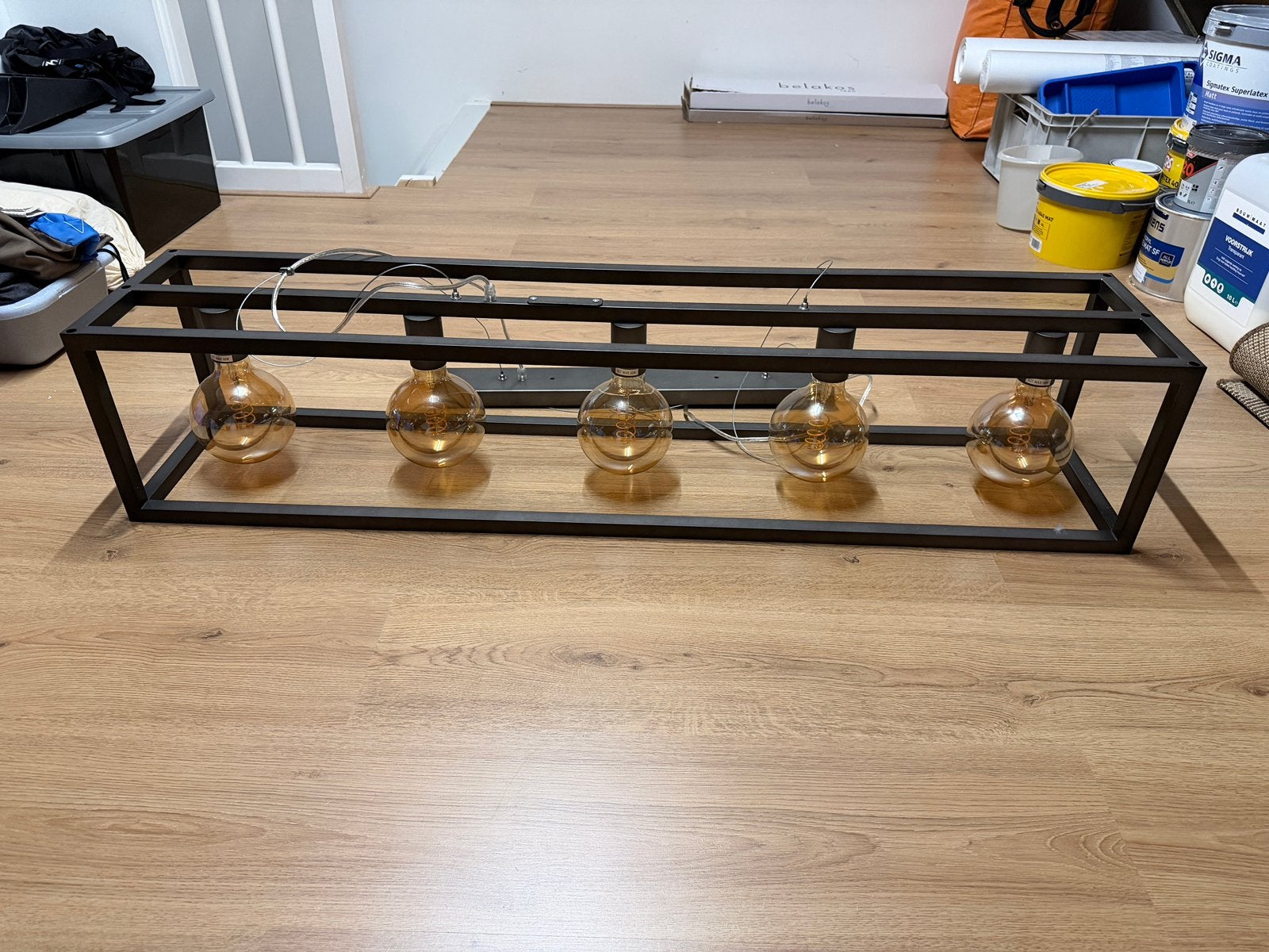 Foto 4 van Industriële lampenset