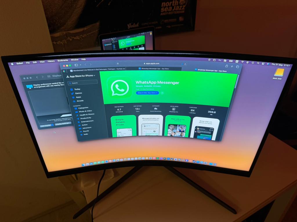 Samsung Curved Gaming Monitor 27” C27G75TQSE (bleeding), Gaming, 101 t/m 150 Hz, Curved, VA