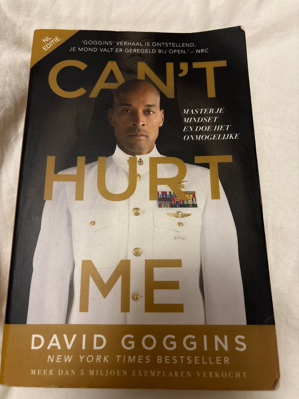 Can't Hurt Me - David Goggins (NL editie), Ophalen of Verzenden, Gelezen