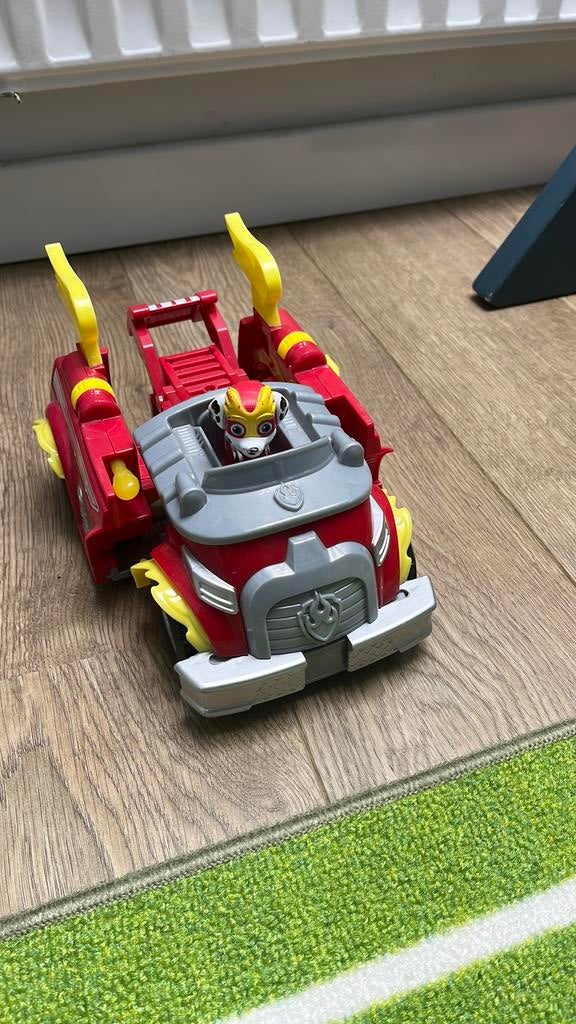 Brandweerauto van Marshall paw patrol, Ophalen of Verzenden, Gebruikt