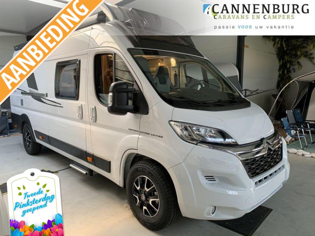 Hobby Vantana Ontour Edition 65 ET Gratis Bearlock+Fietsdrag, Caravans en Kamperen, Campers, Luifel, Ringverwarming, Hobby, Tot en met 2