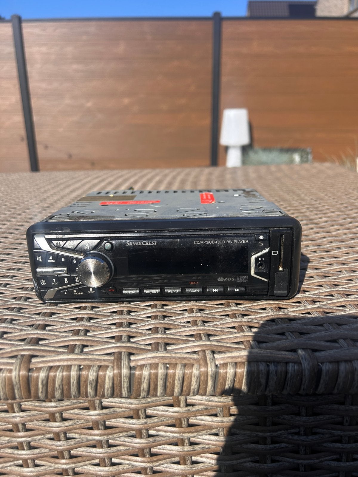 Silvercrest Autoradio met Bluetooth, USB en CD-speler, Ophalen, Gebruikt