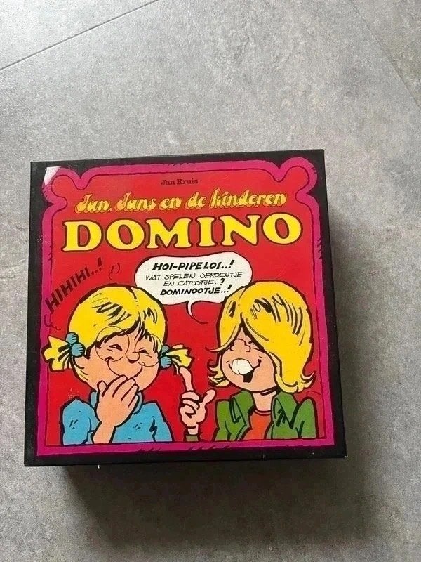 Jan Kruis - Jan, Jans en de kinderen - domino - compleet, Ophalen of Verzenden, Gebruikt, Puzzelen