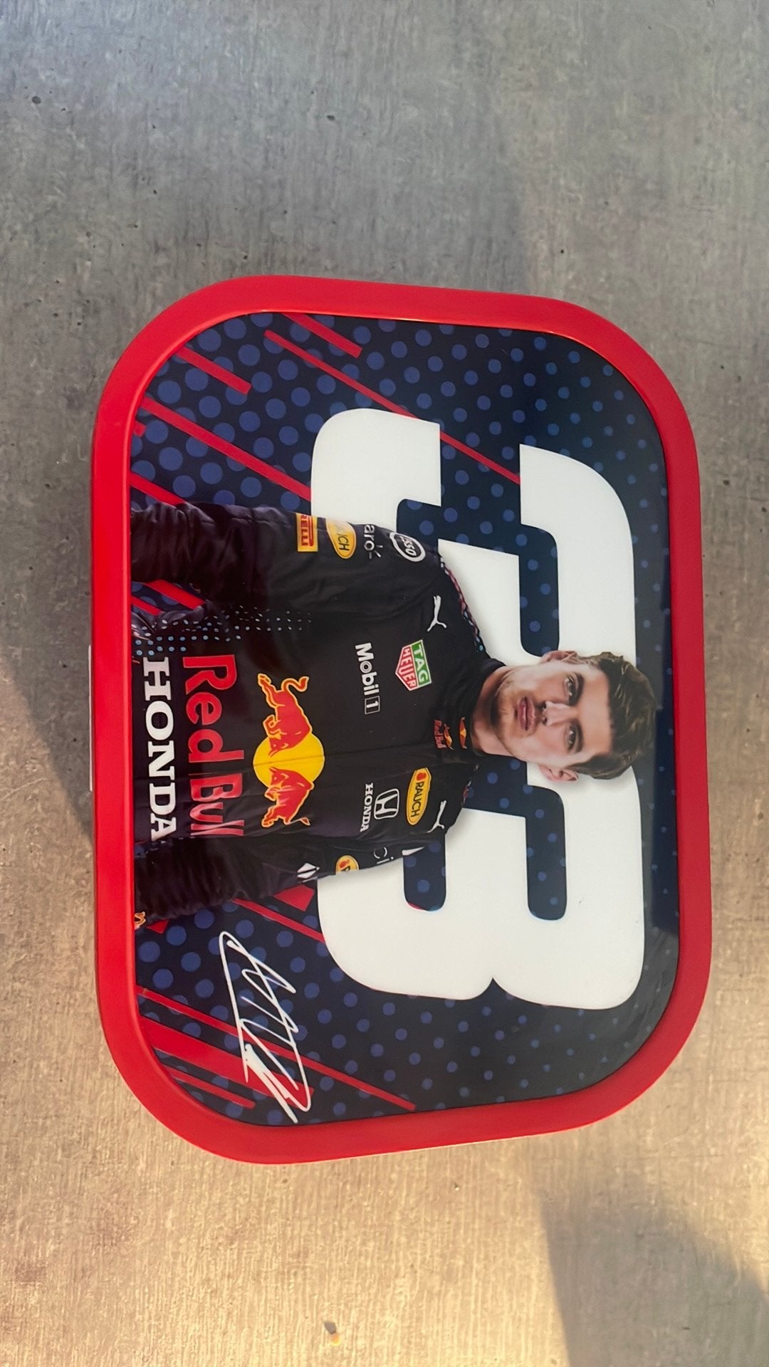 Max verstappen bakje, Ophalen, Nieuw