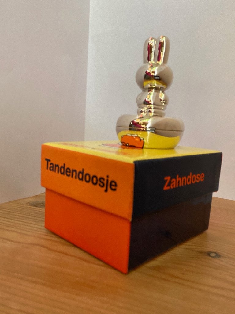 Nijntje, zilver, bewaardoosje, tandendoosje (nieuw), Kinderen en Baby's, Kraamcadeaus en Geboorteborden, Ophalen of Verzenden