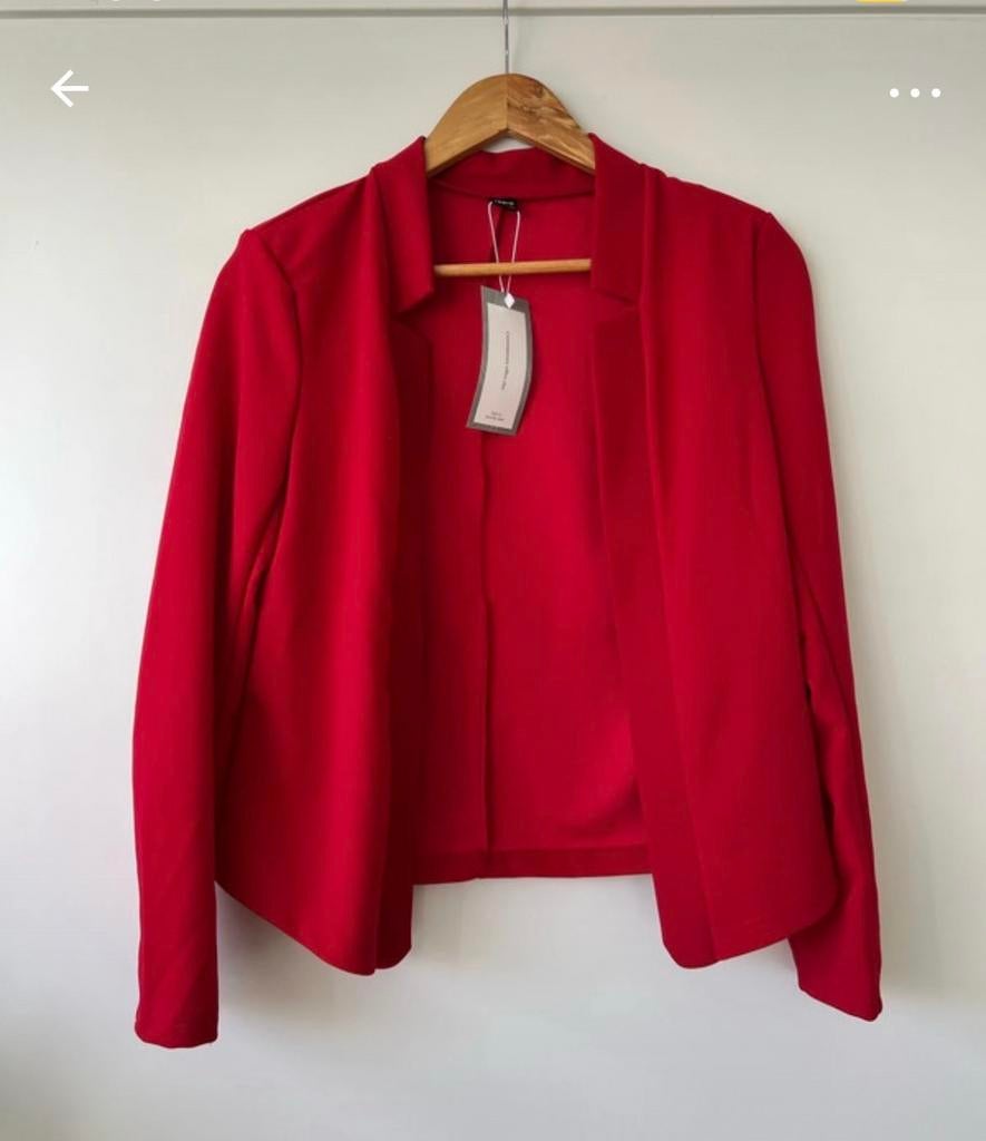 Rood Jasje Maat S, Nieuw, Ophalen of Verzenden, Jasje, Maat 36 (S)