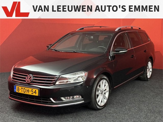 Volkswagen Passat Variant 1.4 TSI Highline BlueMotion, Auto's, Volkswagen, Euro 5, Gebruikt, Zwart, Automatische klimaatregeling