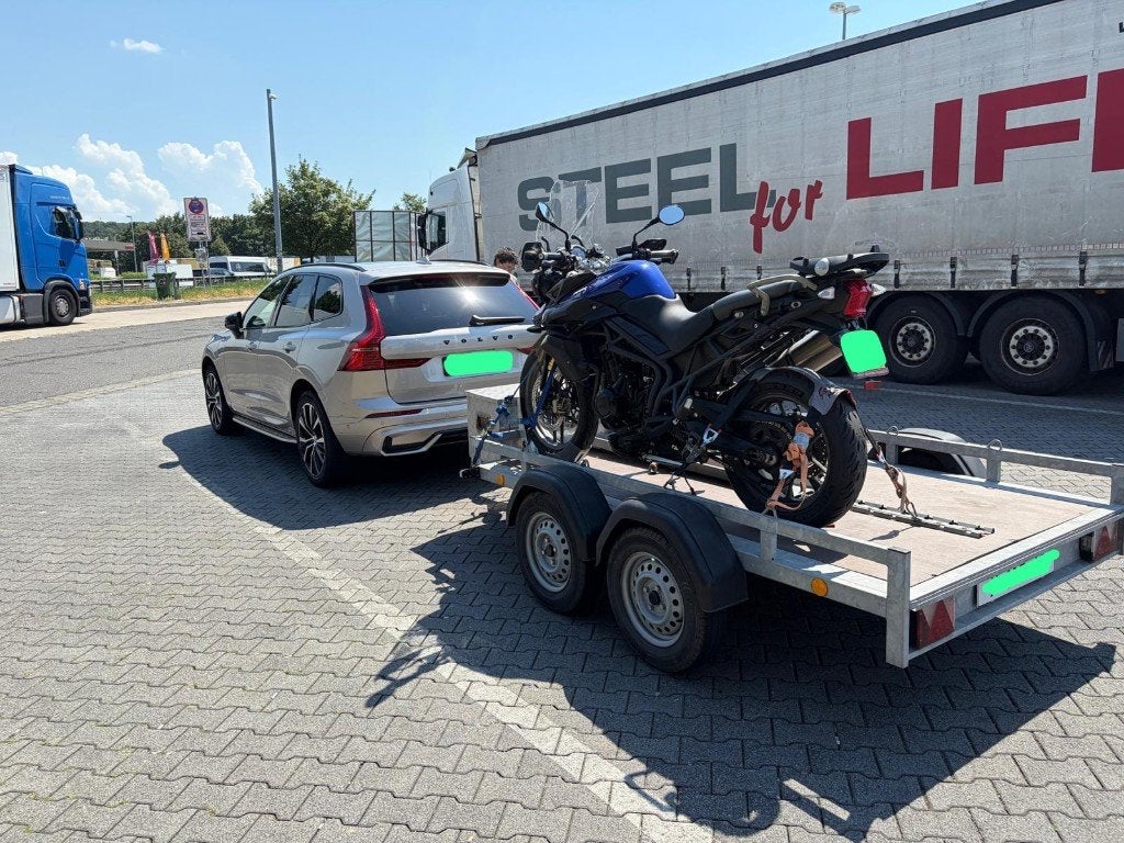 Motortrailer, Motoraanhanger Motortransporter, Ophalen, Gebruikt