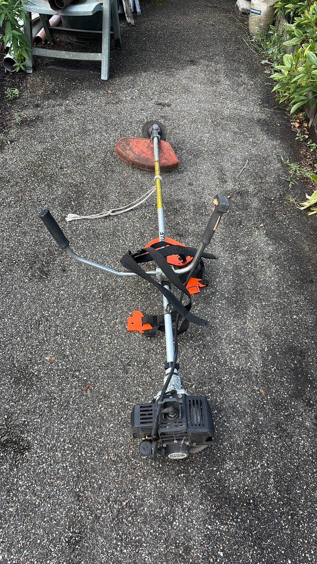Stihl FS106 Bosmaaier, Ophalen, Gebruikt, Benzine